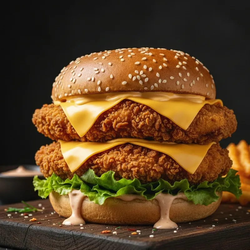 Chicken Burgers at Grüv, Bahria Town Lahore