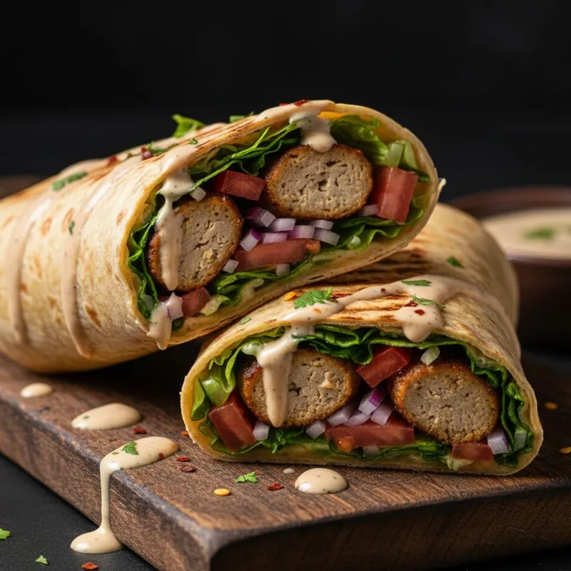 Charcoal Seekh — Wraps at Grüv, Bahria Town Lahore