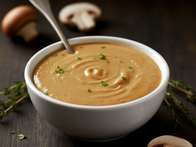 Mushroom — Dips & Sauces at Grüv, Bahria Town Lahore