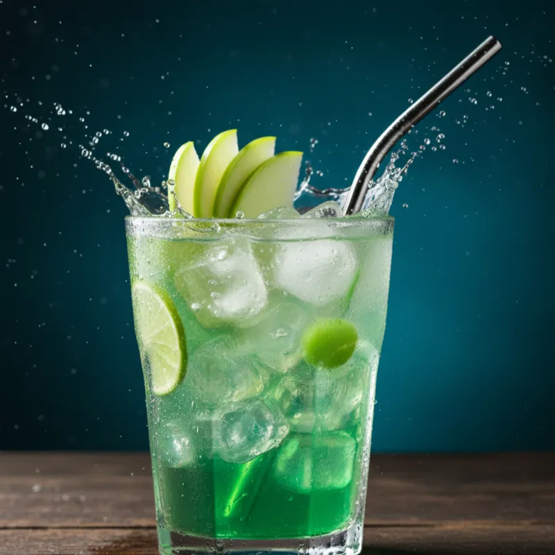 Green Apple — Iced Tea at Grüv, Bahria Town Lahore