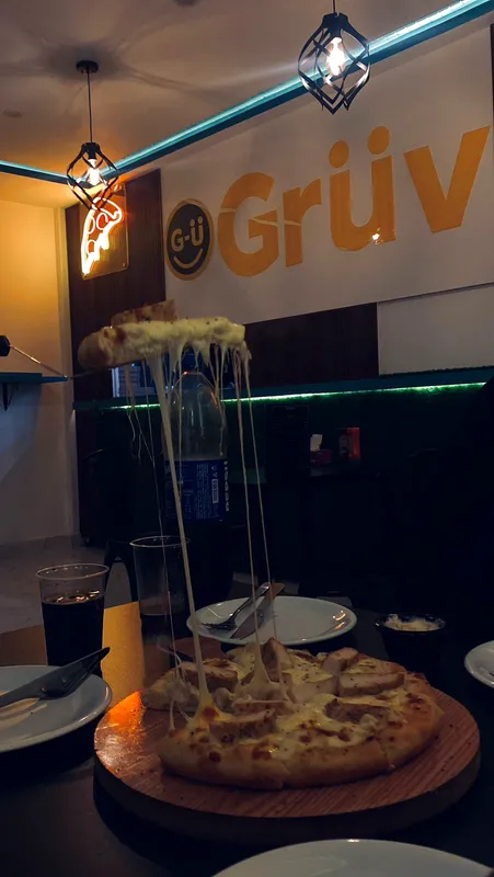 The Grüv dining room at Grüv, Bahria Town Lahore