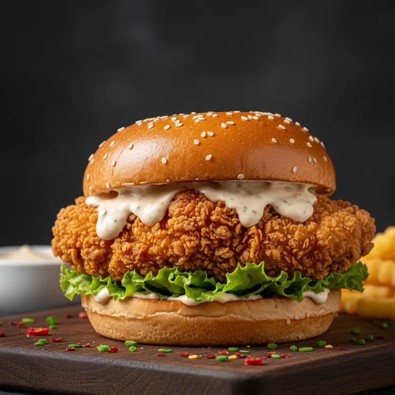 Single Blast Burger — Chicken Burgers at Grüv, Bahria Town Lahore